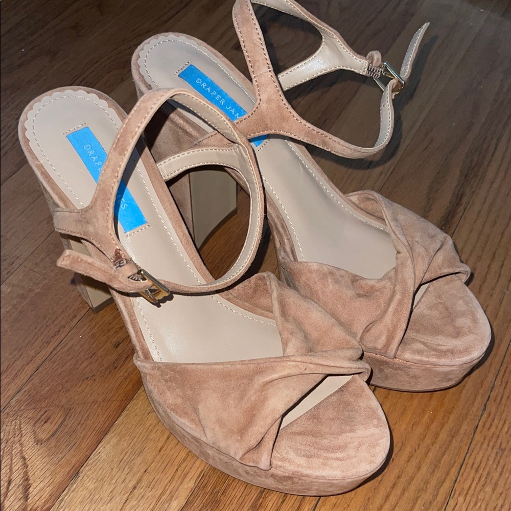 Draper James Platform Heels size 8